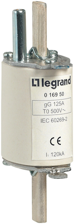 Legrand 016950 Пл.вставк.gG/gL125A с/ф,разм.0