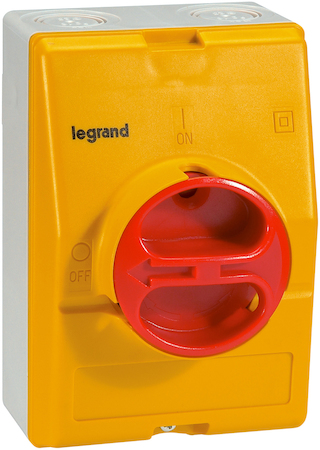 Legrand 022179 Выключатель дистанцион. 3П + НО+НЗ 20А в боксе IP65