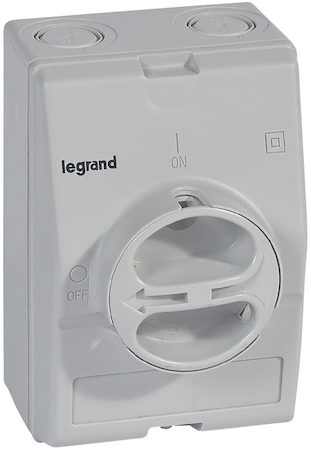 Legrand 022243 Короб IP65 для3-4П 25,32А серы