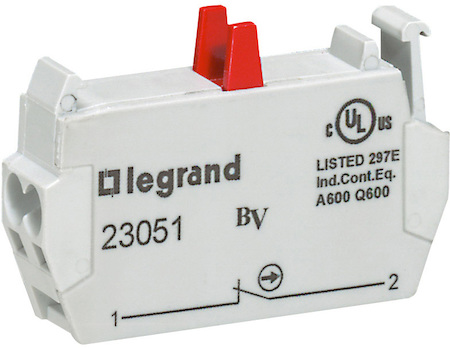 Legrand 022351 Выкл.VISTOP 3P 160A фронт.с красной рукояткой