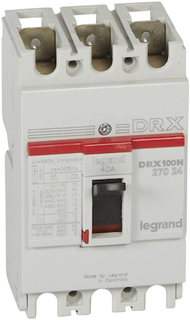 Legrand 027024 DRX125 MT 40A 3П 20KA