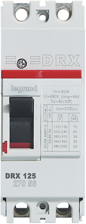Legrand 027056 DRX125 MT 60A 2П 36KA