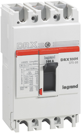 Legrand 027068 DRX125 MT 100A 3П 36KA