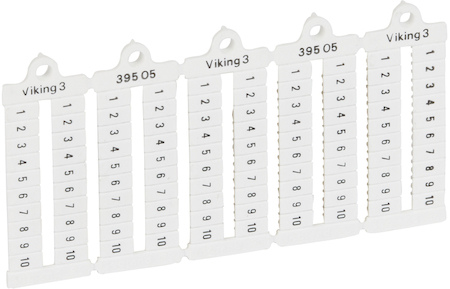 Legrand 039505 VikingМарк.пласт.5мм1-10 гор.