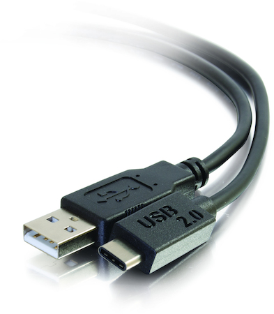 Legrand 039864 Кабель USB 2.0 C M/USB-A M 1м