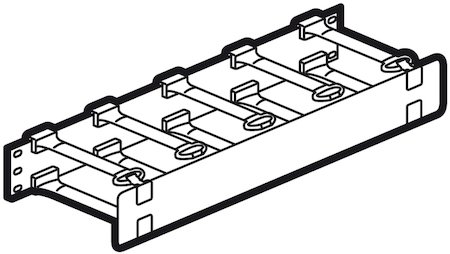 Legrand 046570 Кабельный органайзер 1U