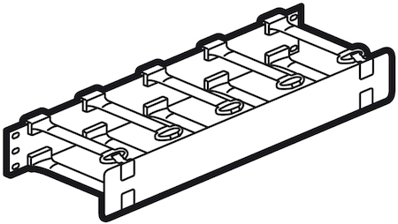 Legrand 046571 Кабельный органайзер 2U