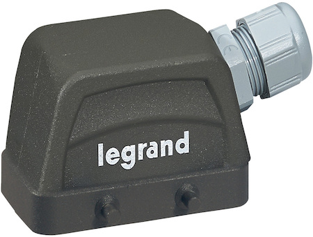 Legrand 052601 Комп. роз+вилка,угл,16А 10К+З