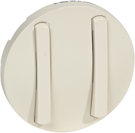 Legrand 066299 CLN2 Накл. выкл.2к slim Сл.к