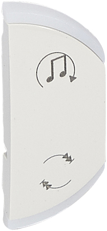 Legrand 068198 CLN Клавиша звук прав 1м бел