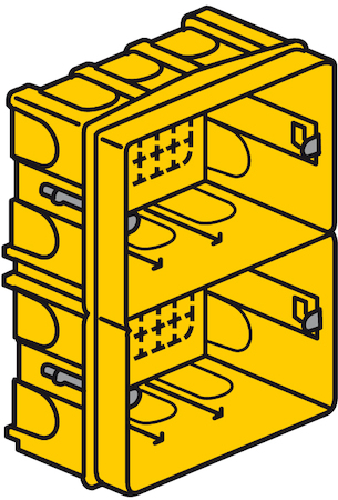 Legrand 089379 Коробка для гипсокартона 2х3М