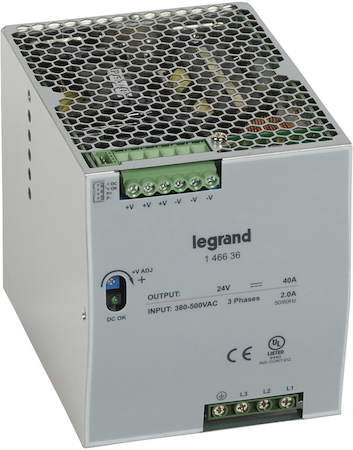 Legrand 146636 3-ф. Имп.Ист.пит.24В 960Вт 40A