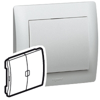 Legrand 781384 Клавиша ДвВыкл Alum
