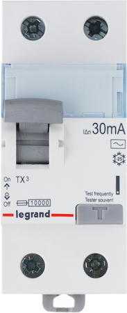 Legrand 403002 ВДТ TX3 2П 63A 30MA -AC