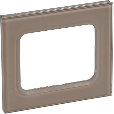 Legrand 069467 CLN2 Рамка тач-д. См. Мокка