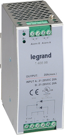 Legrand 146698 Модуль резер. имп.2хИст.пит24В