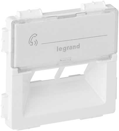 Legrand 755380 VLN-l БЕЛ Нкл.2хRJ45 RUTENBECK