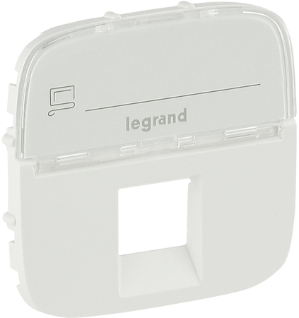 Legrand 755475 VLN-a БЕЛ Накл RJ11,RJ45 текст