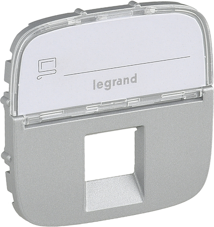 Legrand 755477 VLN-a АЛЮ Накл RJ11,RJ45 ткст