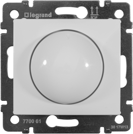Legrand 770060 Светорегулятор повор 1000Вт БЕЛ VLN