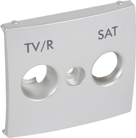 Legrand 770186 Накладка TV-FM-SaT алюм