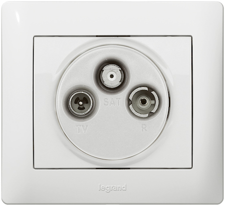 Legrand 771089 G.LifeСпец.Л.п.TV-RD-SAT,white