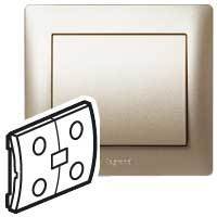 Legrand 771491 G.Life IN ONE -выкл. Дв.titan