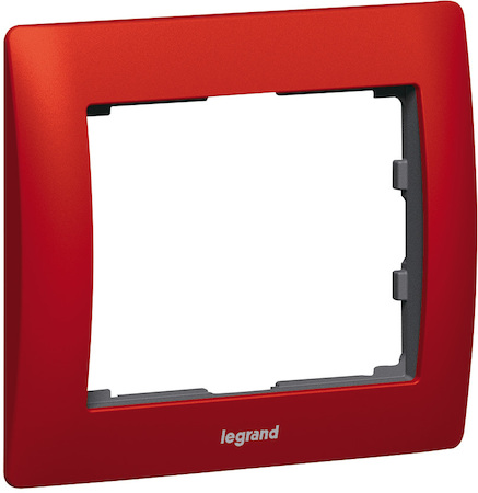 Legrand 771901 Рамка 1п Magic Red GL