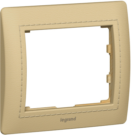 Legrand 771990 Рамка 1п Кожа Havana GL