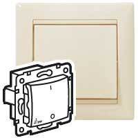 Legrand 774192 Выключатель 2пол 10A IP44 СЛНК VLN