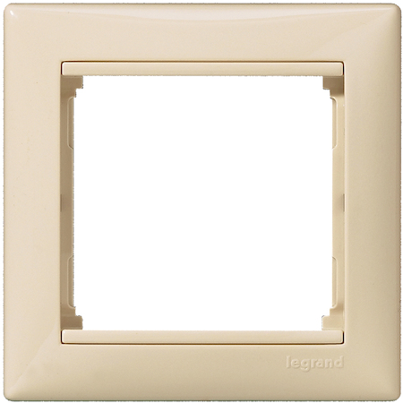 Legrand 695631 Рамка Valena 1пост горизонтальная, слоновая кость