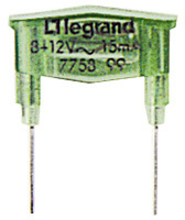 Legrand 775899 G.L.Лампа 8-12В 15мА зел.