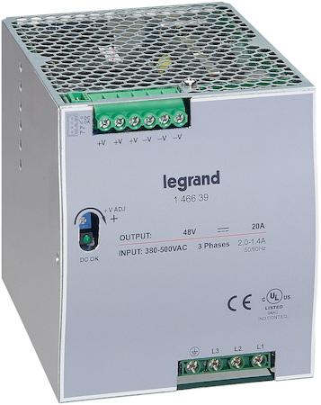 Legrand 146639 3-ф. Имп.Ист.пит.48В 960Вт 20A