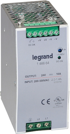 Legrand 146664 1/2-ф.Имп.Ист.пит.24В 240Вт10A