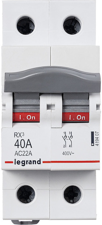 Legrand 419407 Rx3 Выкл-Разъединитель 40а 2п