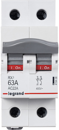 Legrand 419408 Rx3 Выкл-Разъединитель 63а 2п