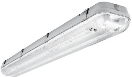 Lena Lighting 236662 LL TERMUS Светильник подвесной 2х36 T8 G13 IP65 KVG