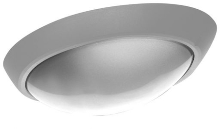 Lena Lighting 018107 LL Eliptic  1x100W E27 Светильник накладной белый (овал, мат.стекло) IP44