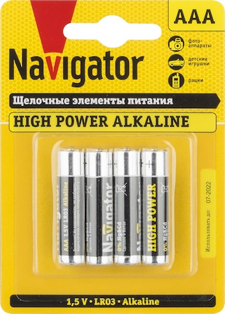 94751 Элемент питания Navigator 94 751 NBT-NE-LR03-BP4