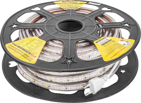 61646 СД Лента Navigator 61 646 NLS-2835СW180-10-IP67-220V R20