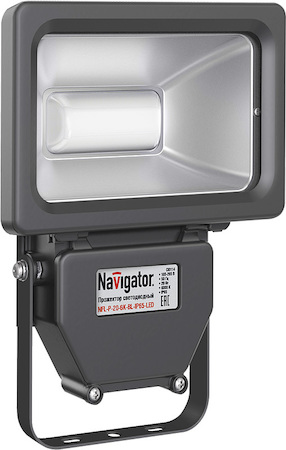 94614 Светильник Navigator 94 614 NFL-P-20-6K-BL-IP65-LED