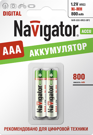 94461 Аккумулятор Navigator 94 461 NHR-800-HR03-BP2