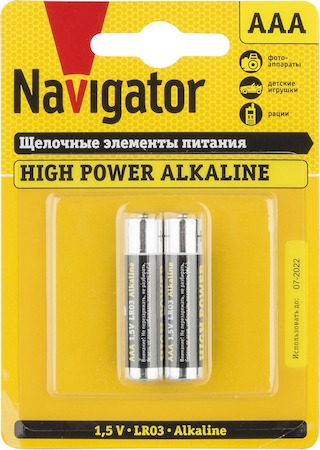 94750 Элемент питания Navigator 94 750 NBT-NE-LR03-BP2