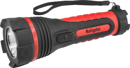 71594 Фонарь Navigator 71 594 NPT-R08-2D Пластик + резина. 1LED 1Вт