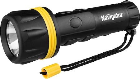 71588 Фонарь Navigator 71 588 NPT-R07-2D Пластик + резина. 1LED 1Вт