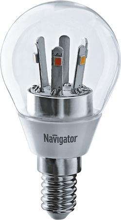 71294 Лампа Navigator 71 294 NLL-G45-5-230-2.7K-E14-CL