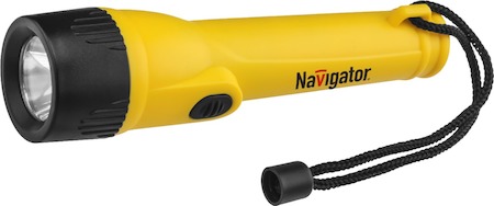 71595 Фонарь Navigator 71 595 NPT-CP11-2AA Пласт. 1LEDx0.5Вт.