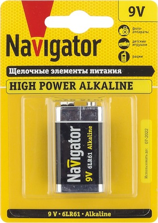 94756 Элемент питания Navigator 94 756 NBT-NE-6LR61-BP1