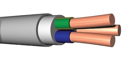 NYM-J 3x2,5 Кабель медный силовой NYM    3х2,5 мм кв. Nexans