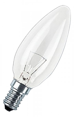 Osram 4050300005737 Лампа ОСРАМ CLAS B CL 25W E14 свеча прозрачная